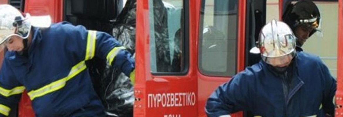 Φωτιά σε μονοκατοικία στο κέντρο της Μυτιλήνης