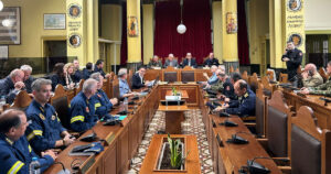 Ευρεία σύσκεψη υπό τον ΥΠΚΚΠΠ Ευάγγελο Τουρνά για την αντιπυρικής περιόδου στην Περιφέρεια Βορείου Αιγαίου